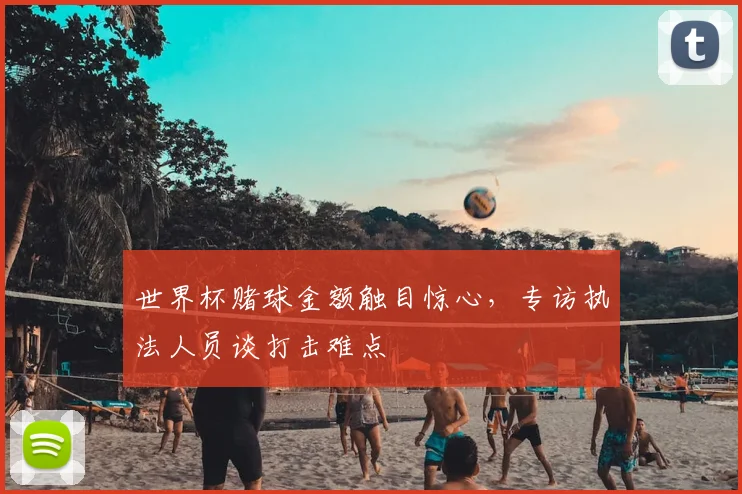 世界杯赌球金额触目惊心，专访执法人员谈打击难点