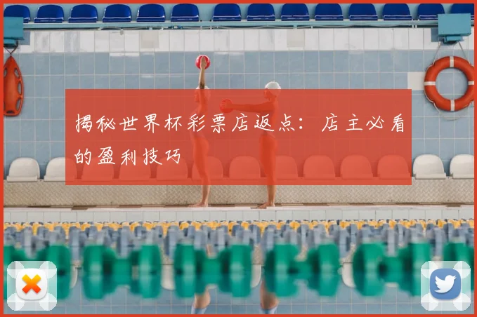 揭秘世界杯彩票店返点：店主必看的盈利技巧